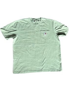 Carhartt Loose Fit Pocket T-Shirt Size Large Green